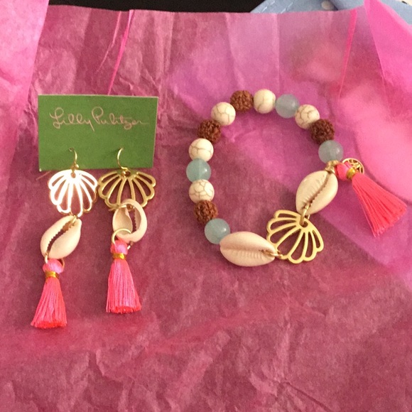 Lilly Pulitzer Jewelry - FLASH SALE 🎁🎉Bracelet earrings set. FINAL PRICE